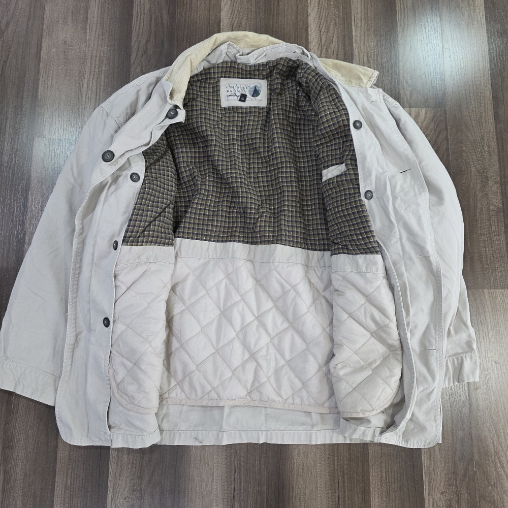 Country Barn Rugged Patina Insulated Barn Utility Chore Coat w/Button Closure.XL - Picture 3 of 10
